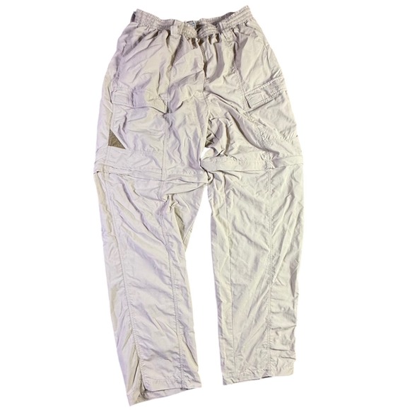 Columbia Other - Columbia Men's‎ Convertible Zip Off Cargo Hiking Pants Beige UPF 30+ Size L